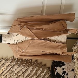 NWT Ugg suede moto jacket